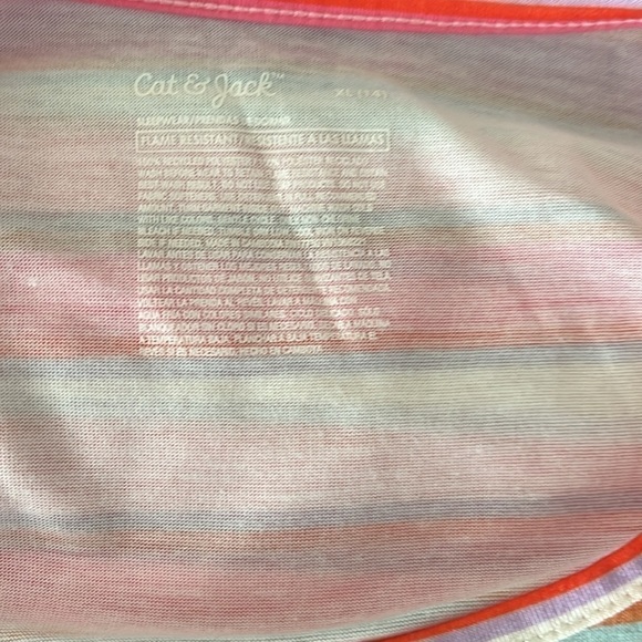 NWT Cat & Jack Pink And Cream Dress Size 14 - Picture 8 of 8